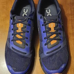 on Cloudgo Navy Orange Running Shoes Men's Size 9