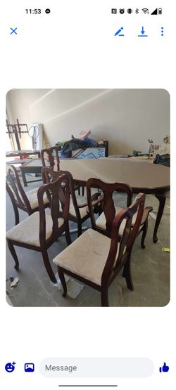 Mesa 6 sillas