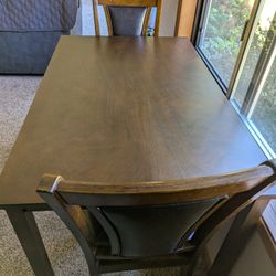 Dining Table And Two Chairs 