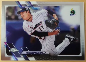 Yasunobu Okugawa 2021 Topps Base Card