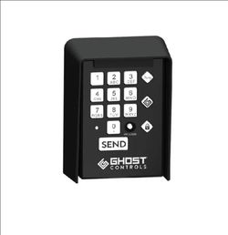 Ghost Controls AXWK Premium Wireless Keypad for Automatic Driveway Gate Opener