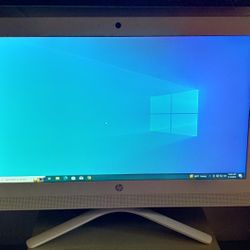 Hp All In One Like New Beautiful desktop 8Gb, New 120 Gb Ssd Drive And Processor, Windows 10, Office,mouse ,keyboard