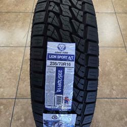 235/70/16 Llantas AT