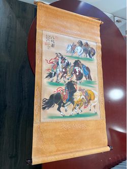 Chinese Hand Painted Scroll