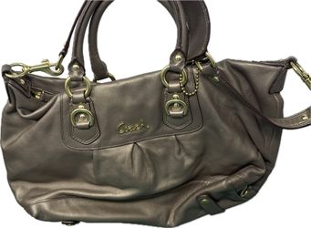 Coach Leather Sabrina Satchel Bag