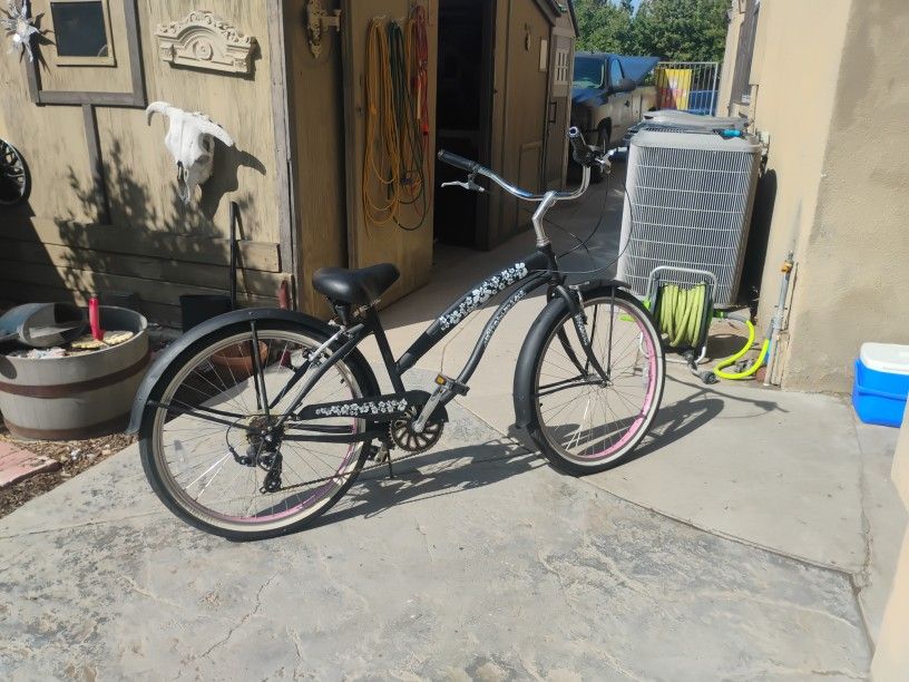 Green line Beach Cruiser With Gears$180obo