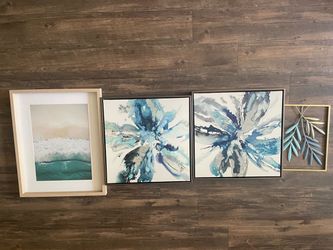 Assorted wall art