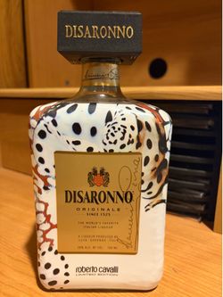 Limited Edition Roberto Cavalli  Disaronno Bottle