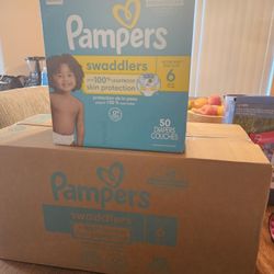 PAMPERS Size 6 (NEW)