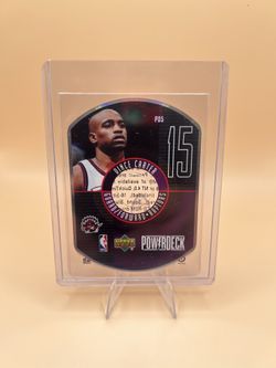 1999-00 Vince Carter Upper Deck Power Deck Basketball Card🔥