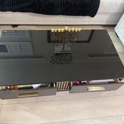 Black Coffee Table 