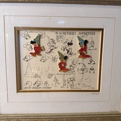 Disney Gallery Walt Disney The Sorcerers Apprentice Sketch Pins 4069/7500