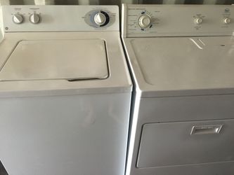 Super Capacity Washer Dryer Set Work Look Perfect! Delivery Extra