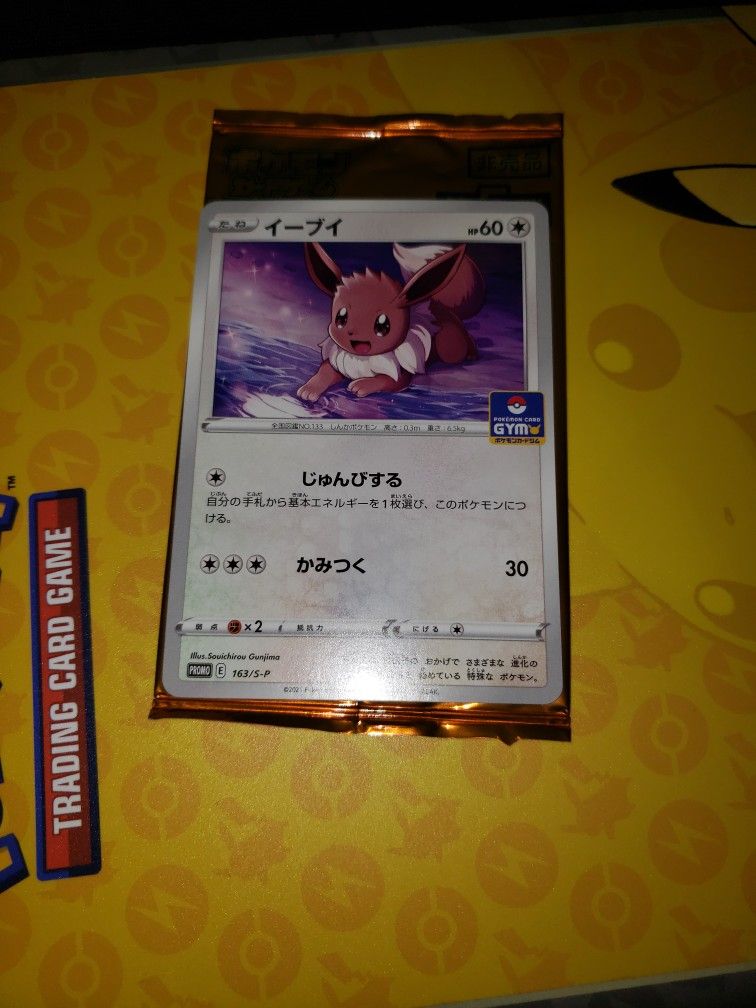 Eevee Japanese Promo Series 5 Gym (163-s-p)