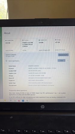 HP Laptop 17-bs0xx