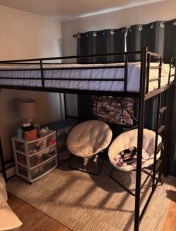 Full Size Loft Style Bed Frame - Mattress Not Included