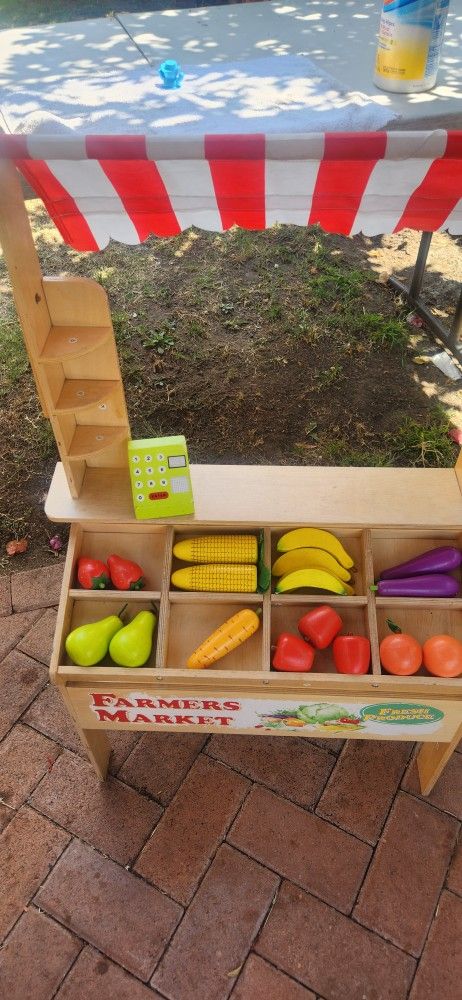 Farmers Market Stand For Kids