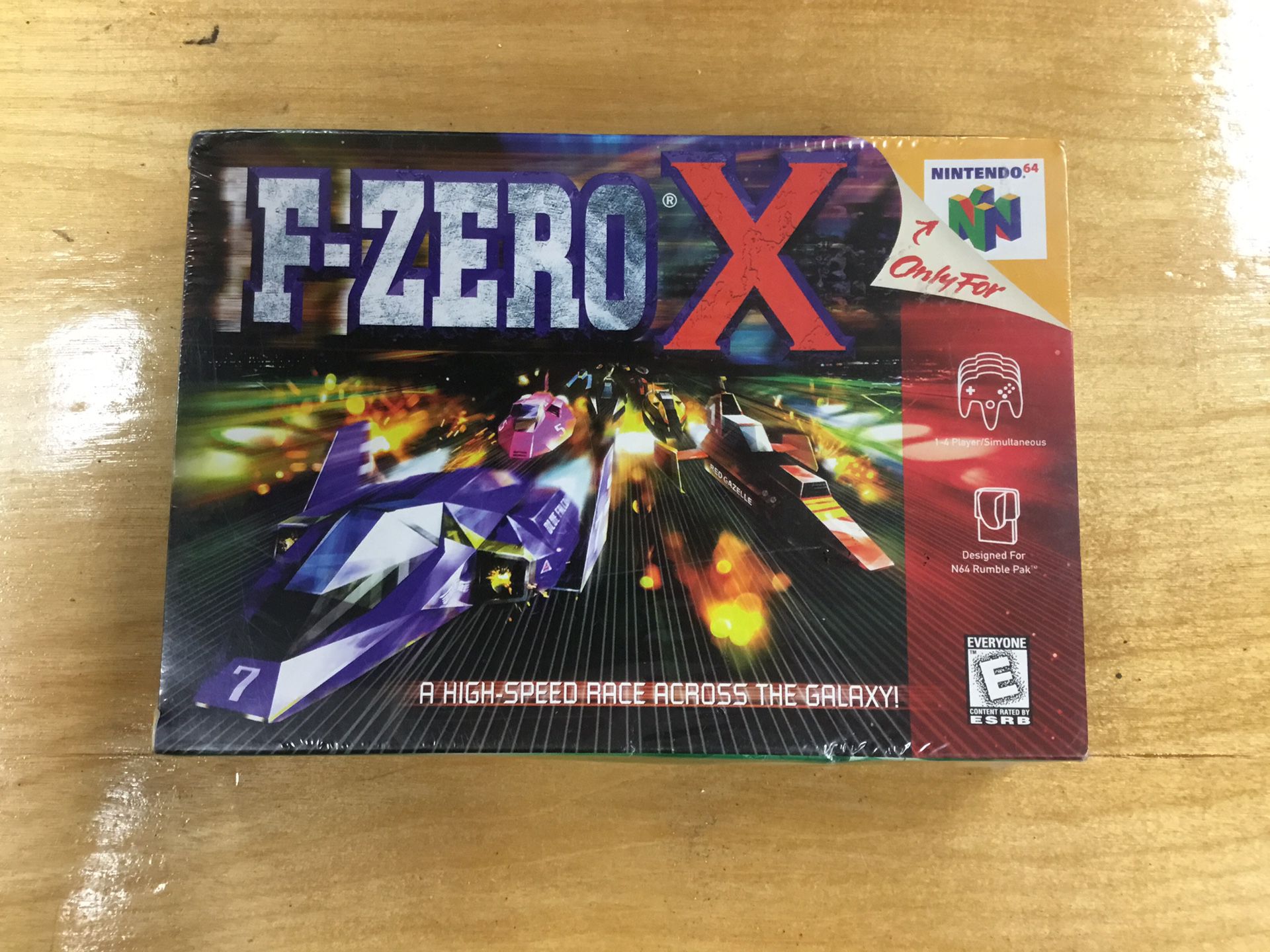 F-Zero X brand New/Factory Sealed for Nintendo 64 N64