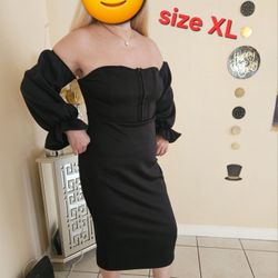 Black Dress Size XL  