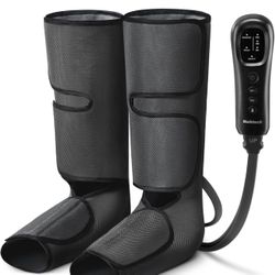 Nekteck Leg Massager with Air Compression for Circulation and Relaxation, Foot and Calf Massage Mach