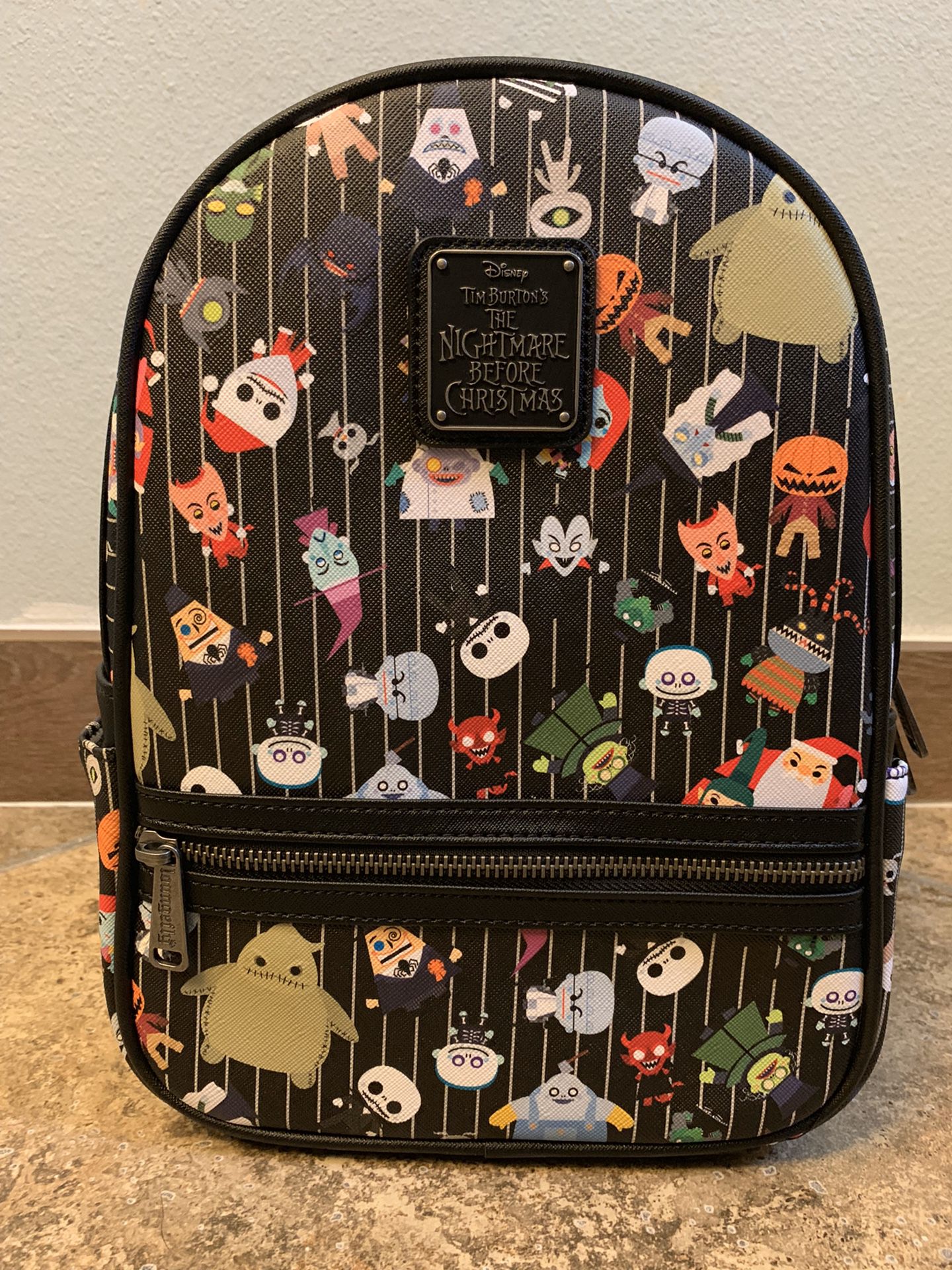 The Nightmare Before Christmas Mini Backpack By Loungefly
