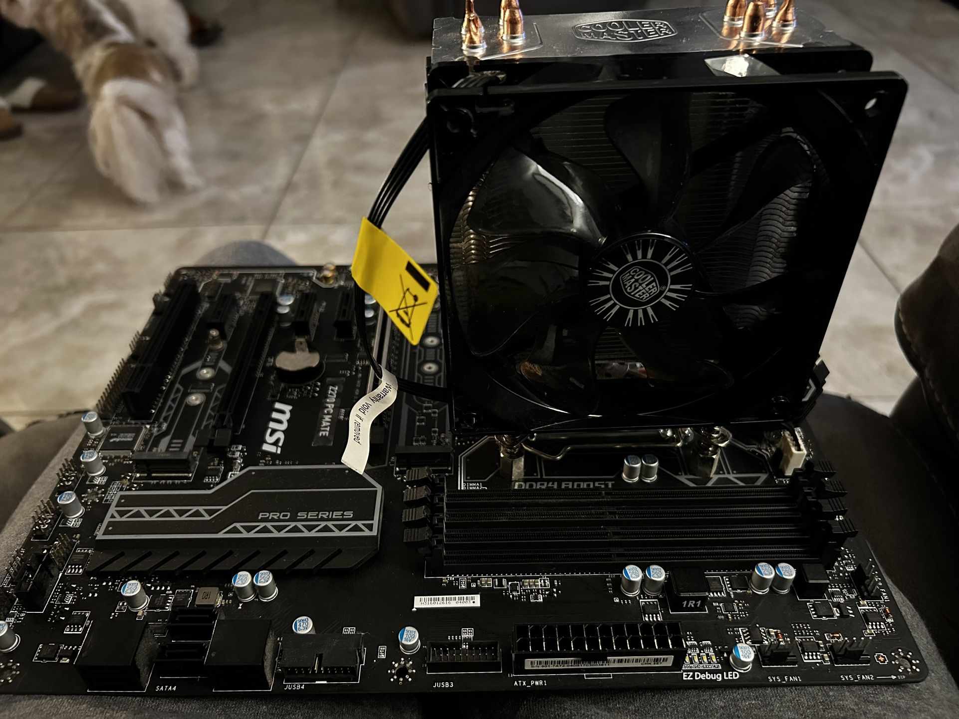 Motherboard/CPU/CPU Cooler Combo