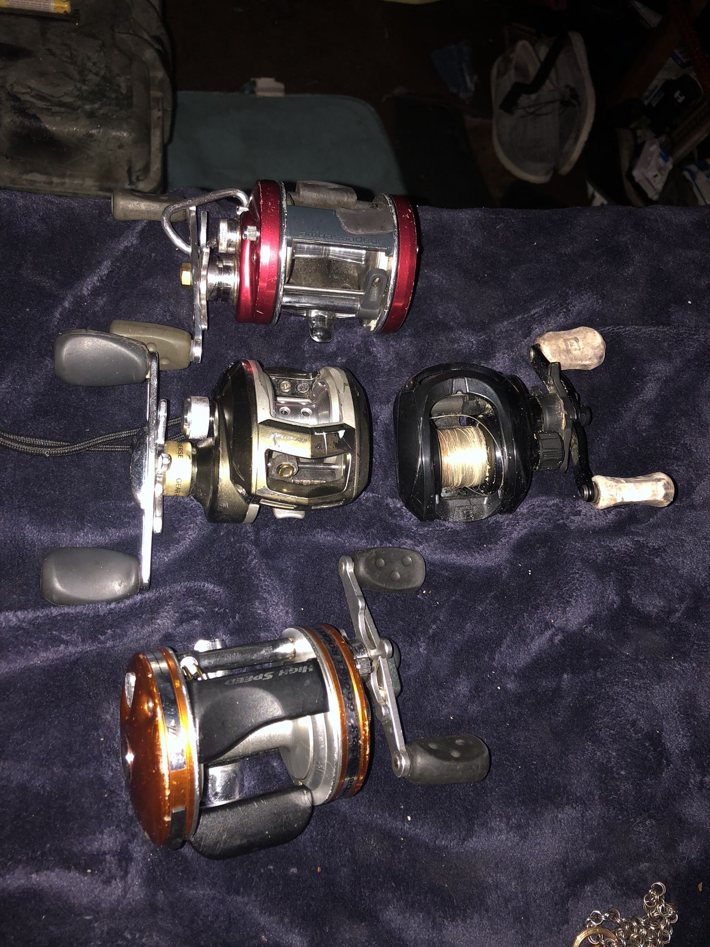 Abu Garcia Bait casters 