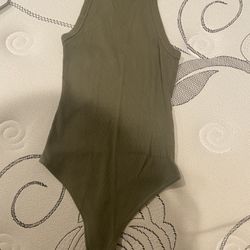 Abercrombie and Fitch Green Bodysuit 