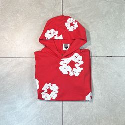 Red Denim Tears Hoodie (Med) High Quality