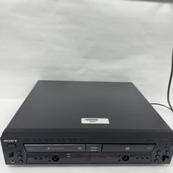 Sony RCD-W500C Disc Changer and CD Recorder Player Black