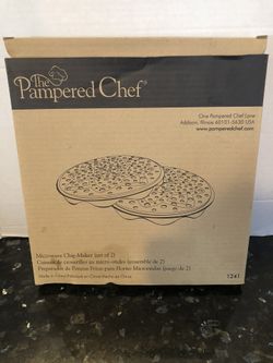 The pampered chef Microwave chip maker
