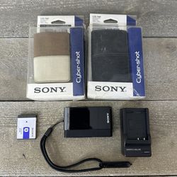 Sony Cybershot DSC-T90 12.1MP Compact Digital Camera Black SEE DESCRIPTION