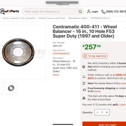 Center magic Wheel Balancers For Front F53