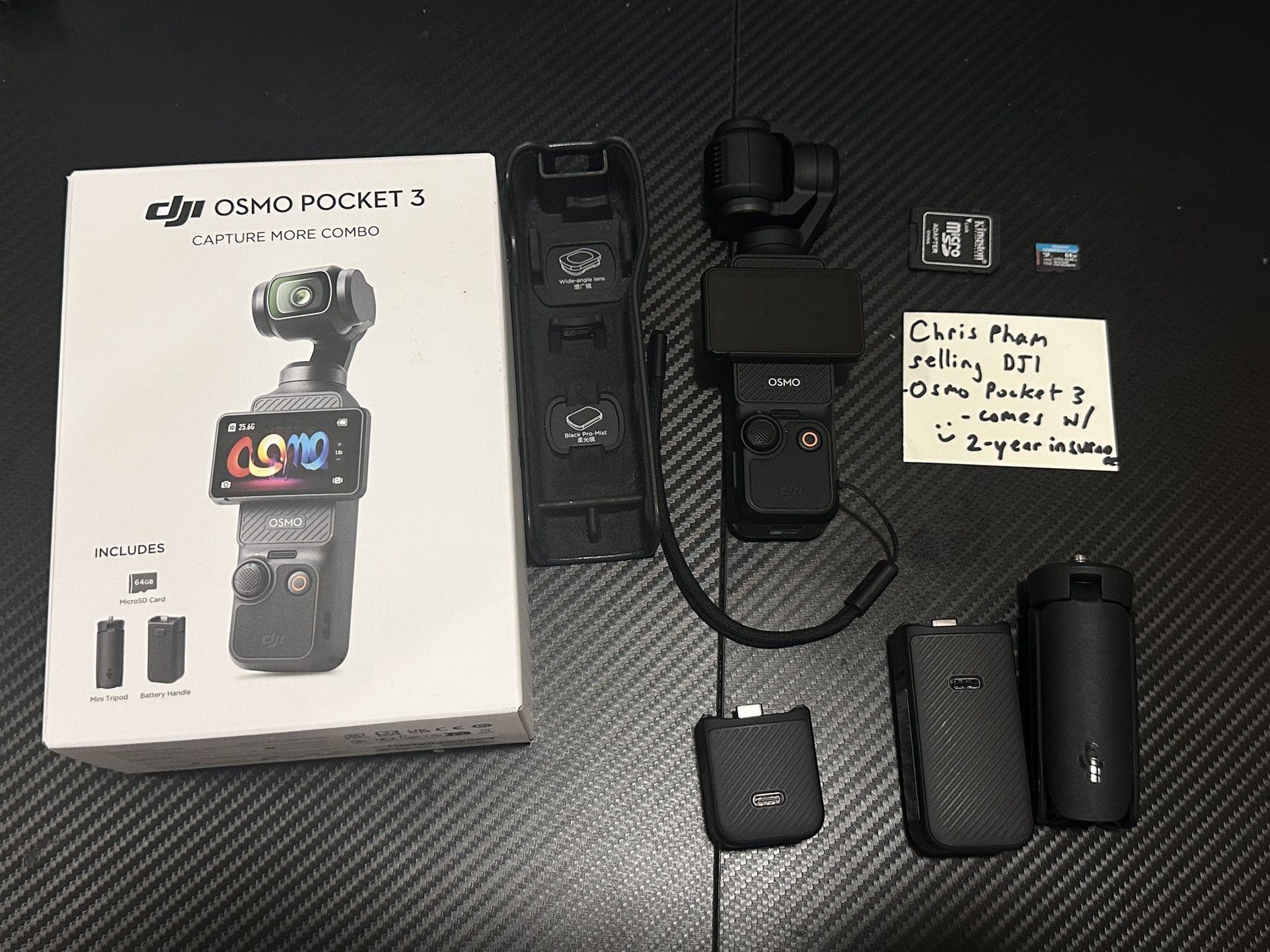 DJI Osmo Pocket 3 - Capture More Combo - Barely Used