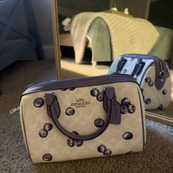 Coach Blueberry Purse 