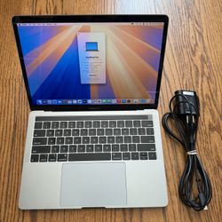MacBook Pro 13", 2019/Fully Functional/8G RAM/256GB SSD/Touch ID/Grade B