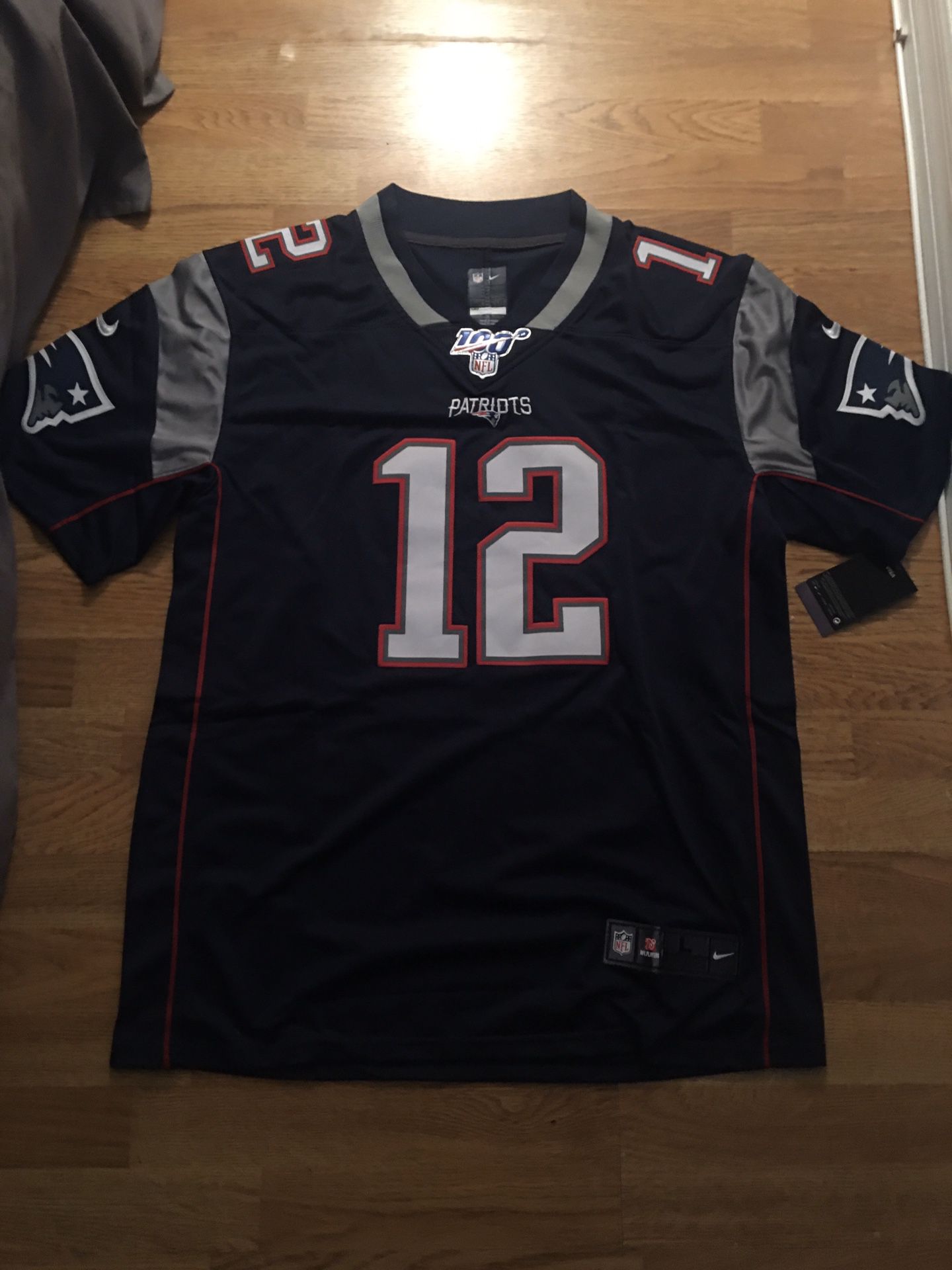 Tom Brady Patriots Jersey Large