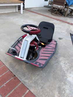 Custom Razor Crazy Cart – Upgraded – 25+ MPH