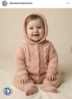 HANDMADE KNITTING 6-9 Months 