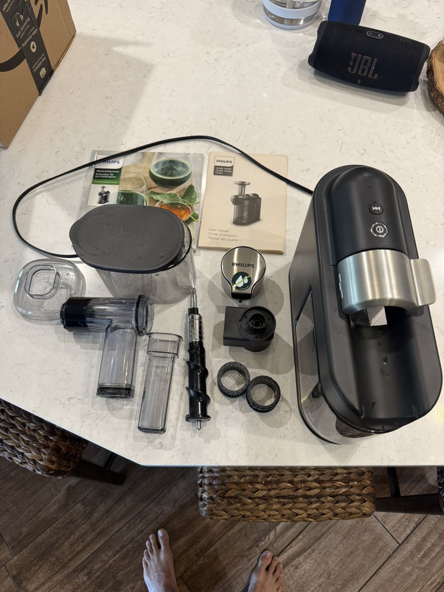 Philips Masticating Juicer HR1897