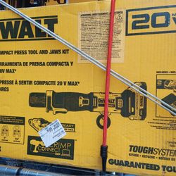 New Dewalt Compact Press Tool Kit 2.0 - DCE210D2K - PRICE FIRM
