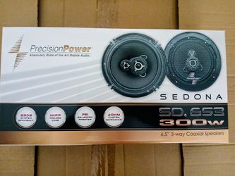 Precision Power 6"1/2 Door Speakers Brand New In The Box 