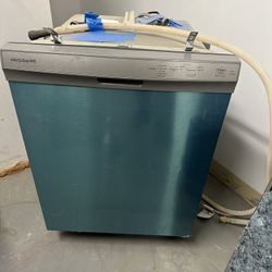 Frigidaire 24 inch wide built-in dishwasher, stainless steel door, used