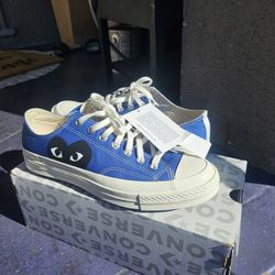 Des Garcons  Converse All Star- Blue Quartz