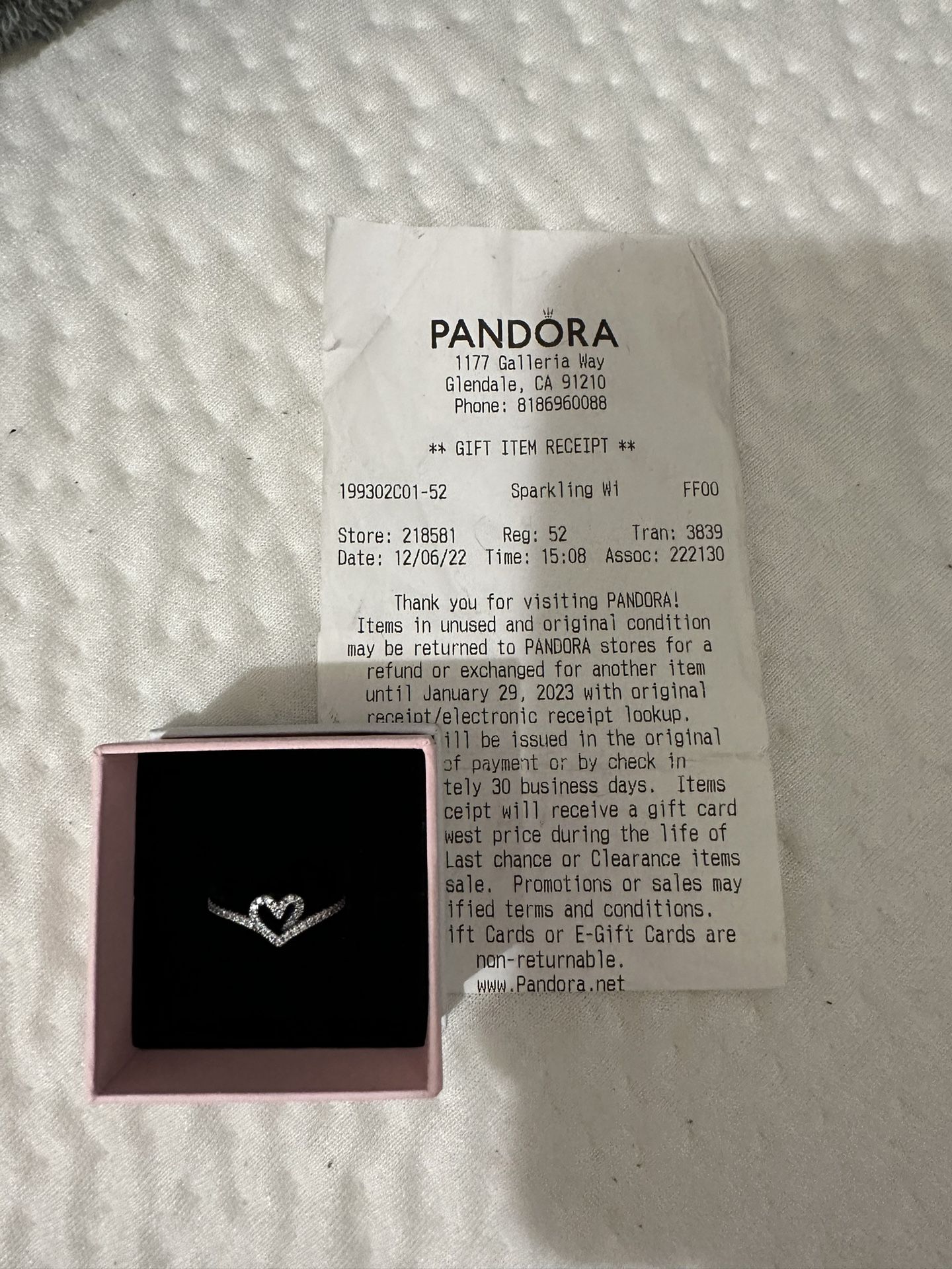 Pandora 7.9 Bracelet Sterling Silver