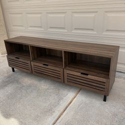 Wood Entertainment Center Tv Stand 