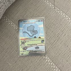 Mew Ex Pokemon Card