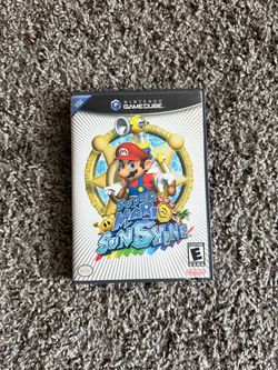 Super Mario Sunshine Gamecube Game