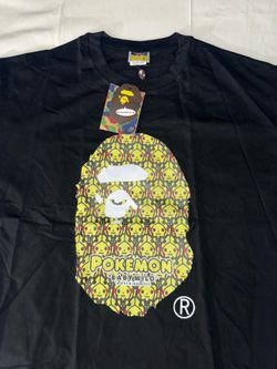 Bape X Pokemon T shirt size XL