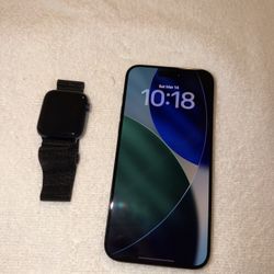 iPhone 15 Pro Max 256GB Sierra Blue + Apple Watch Series 6 (GPS + Cellular) - $700